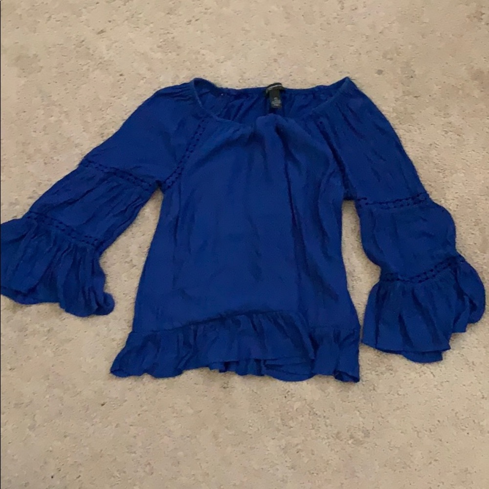 INC Off-The-Shoulder Bell Blouse